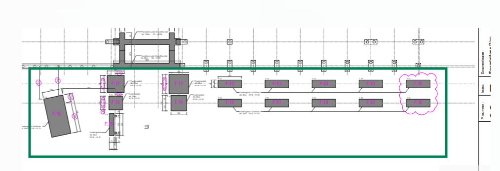 Funderingsplan — document voor de projectvoorbereiding.