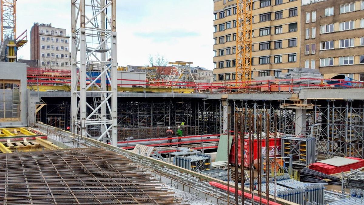 Gros œuvre — chantiers 2014, Bruxelles