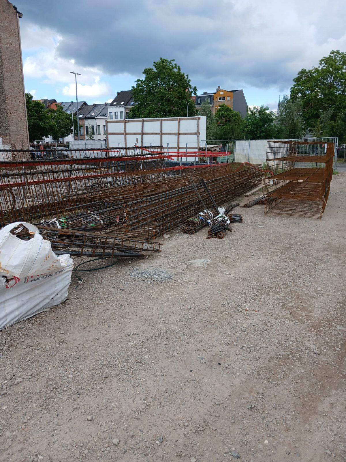 Armatures façonnées, prêtes à la pose